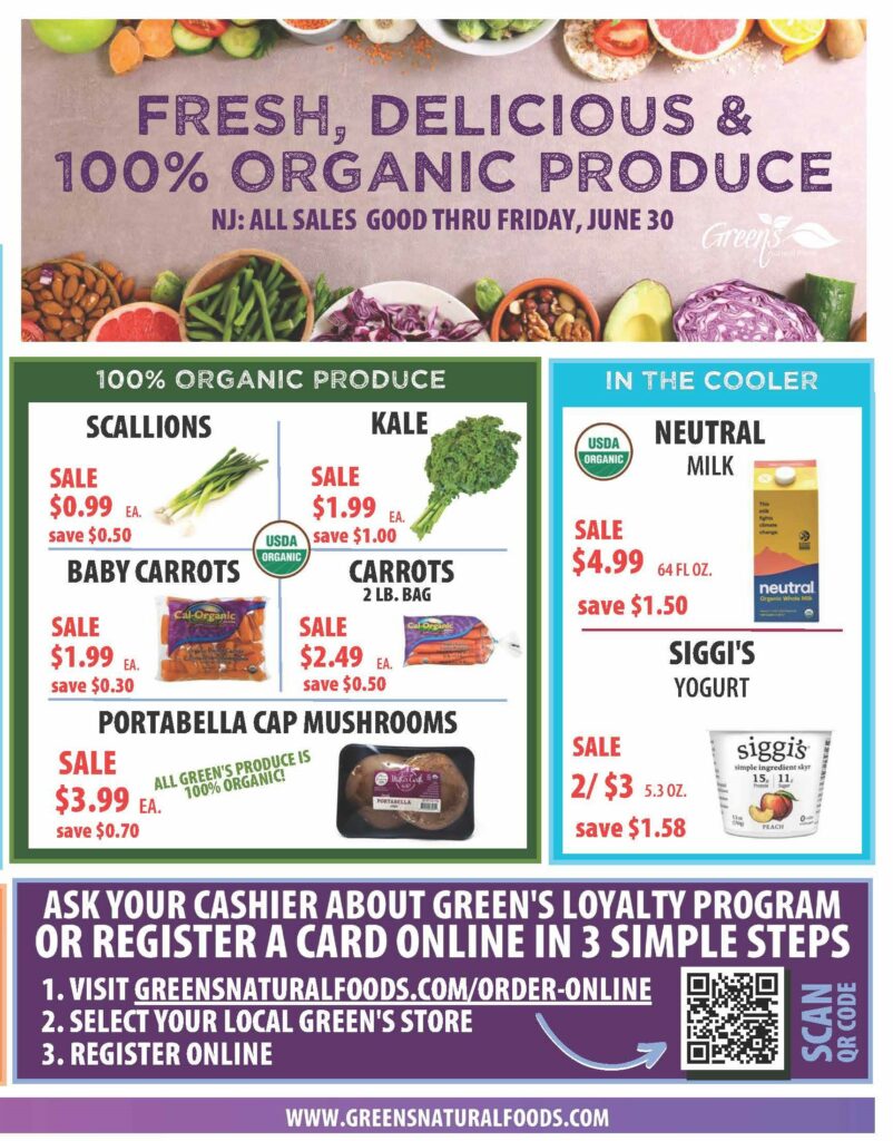 Greens NJ June Monthly Flyer