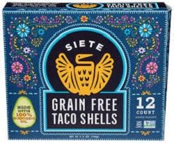 siete grain free taco shells