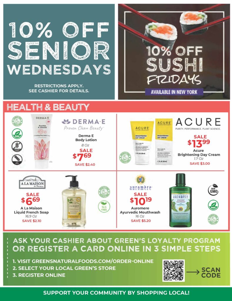 Greens NJ September Flyer