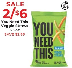 you need this veggie straws