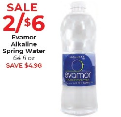 evamor alkaline spring water