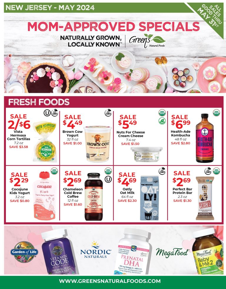 Sales & Specials New Jersey Green's Natural Foods