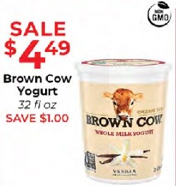 brown cow yogurt
